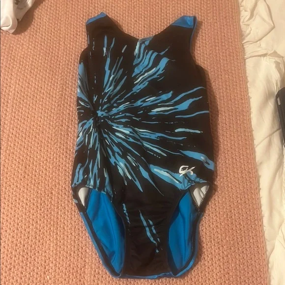 Black and Blue leotard - Picture 1 of 2